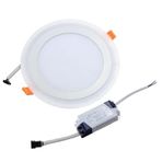 2 Adet Çift Renkli Hero Led Panel 6+3 Watt 14,5 Cm Mavi - Beyaz Iki Renkli Tavan Spot Lambası