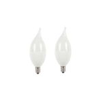 2 Adet Çok Kaliteli E14 Duy 5 Watt, 4200 Kelvin Beyaz Işık LED Ampul, Avize Şamdan Ampulü Mum Ampul - 1 - 10 W