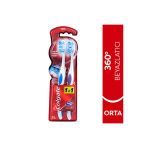 2 Adet Colgate Diş Fırçası 360 Optik Beyaz Beyazlatıcı Orta 1+1