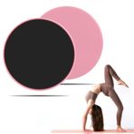 2 adet Core Sliders çift taraflı kayar diskler fitness kayar diskler spor çekirdek egzersiz kaydırıcı disc fitness stüdyosu ev yoga pilates halı fayans laminat ahşap zemin
