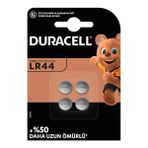 2 Adet Duracell Pil LR44 4 Lü