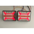 2 Adet Fonksiyonel Neon Led Stop/Sinyal Lambası Kamyon-Römork-Karavan 12-24 Volt