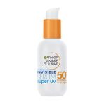 2 ADET Garnier Ambre Solaire Invisible Serum Super UV Günlük Güneş Koruyucu Serum