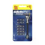 2 Adet Gillette Sensor3 Tıraş Makinesi +6 Yedek Bıçak