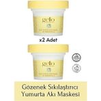2 Adet Gözenek Sıkılaştırıcı Yumurta Akı Maskesi - Egg White Pore Mask 2'li Paket