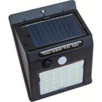 2 Adet Güneş Enerjili Bahçe Teras Balkon Gece Aydınlatma Lambası Armatürü -Dekoratif Solar Aplik