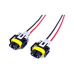 2 Adet H27 H11 H8 H9 Far Ampul Elektrik Soketi Ampule Takılan