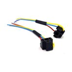 2 Adet H4 Ampul Duyu Atom Far Fişi 1.5mm Kablolu Soket