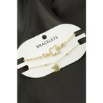2 Adet Kelebek Trend Zincir Bileklik