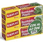 2 Adet Koroplast Büyük Boy Buzdolabı Poşeti 60 Lı 30X45CM (3X20 Adet)
