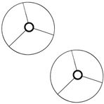 2 ADET | Makrome Avize ve Abajur Başlığı Yapımı için 3,7 mm Kalınlığında Galvanizli Metal Çerçeve | E27 Duy Uyumlu | Kalın, Paslanmaz Metal (SİYAH, 38 cm)