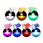 2 Adet Mavi Renk - Mini Dipsiz Led Park Ampulü T10 - Her Araca Uyar
