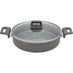 2 Adet Mehtap Granit Karnıyarık Tenceresi 28 cm Gri 24079