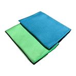 2 Adet Mikrofiber Cam Bezi 30x40 Temizlik Bezi