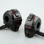 2 Adet mm Motosiklet Motosiklet Atv Gidon Sol ve Sağ Yan Kontrol Anahtarı Yüksek Düşük Işın Işık Dönüş Sinyali Korna Anahtarları (Yurt Dışından) - Motosiklet elektrik sistemi