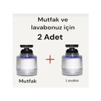 2 Adet Musluk Ucu Filtre(Mutfak ve Lavabo Için)