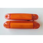 2 Adet Neon Parmak LED Lamba Turuncu 12-24 Volt