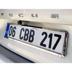2 Adet Nikelaj Plakalık. Yeni Nesil Plakalık Krom Plakalık 442300105