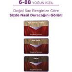 2 Adet Palette Göz Alıcı Renkler 6-88 Yoğun Kızıl Saç Boyası 110 ml