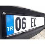 2 Adet Piano Black Plakalık Consept Plakalik 374606782