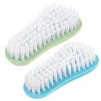 2 Adet Plastik Ayakkabı Fırçası Çamaşır Yıkama Fırçası Spor Ayakkabı Temizleme Fırçası Akvaryum Fırçası Temizleme Fırçası Yumuşak Ayakkabı Fırçası Saç Fırçası Temizleme Fırçası