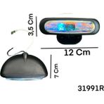 2 Adet Plastik Kasa Sis Lambasi Rainbow Colormatik Cam 12 Volt