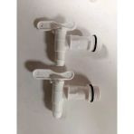 2 Adet - Plastik Musluk – 3/4” Dişli (Bahçe & Sulama Musluğu)