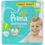 2 Adet Prima Aktif Bebek Xx Large (7 No) 34'lü Fırsat Paketi