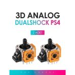 2 Adet Ps4 3D Analog Joystick Motor Playstation 4 Dualshock Kol Tamir Yedek Parça