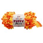 2 Adet Puffy More El Örgü İpliği,Parmak Örgü İpi (2 x 150 Gram) (6547)