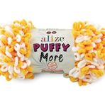 2 Adet Puffy More El Örgü İpliği,Parmak Örgü İpi (2 x 150 Gram) (6560)