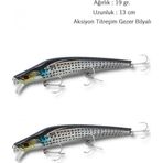 2 Adet Rapala Lures Suni Yem Yapay Yem Maket Balik Jigyem Lrfyem19gr.13cm