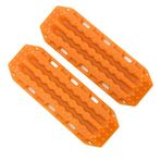 2 adet RC Kum Merdiveni, RC Plastik İyileştirme Rampaları Tahtası 1/24 1/18 RC Araba ile Uyumlu (turuncu)