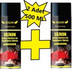 2 Adet Silikon Kalıp Ayrıcı Ve Yağlayıcı Sprey 500 Ml