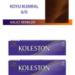 2 Adet Single Tüp Boya Saç Boyası Koyu Kumral 6/0 Nemere