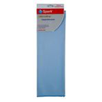 (2 Adet) Spark Kristal Mikrofiber Cam Silme Bezi ve Genel Temizlik & Kurulama Bezi 40x40 cm. Mavi