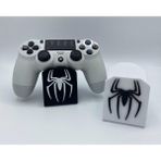 2 Adet Spiderman Oyun Kol Stand Joystick Tutucu Xbox/ps4/ps5/nintendo Uyumlu Sıyahbeyaz