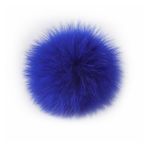 2 adet tilki ponpon pelüş toplar, suni kürk, kürk ponpon, kabarık uzun saçlar, ponpon top, elastik lastik bantlı, bereler için, çanta, anahtarlık, şal aksesuarı, kolye ucu, dekorasyon, kraliyet mavisi