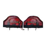 2 Adet Tir Kamyon Led Maxi Kirmizi Plaka Lambasi 12/24 Volt 536983659