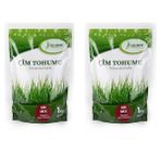 2 Adet Ulusoy 6m Mix Çim Tohumu Karışımı 1kg - 2 kg