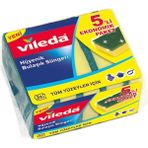 2 Adet Vileda Sünger 5'li Eko Düz Paket