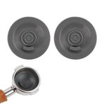 2 adet watchget 54 mm Kör Filtre Arka Yıkama Diski Breville Espresso Makineleri ile uyumlu, Silikon Temizleme Contası - Isıya Dayanıklı ve Dayanıklı Geri Yıkama Plakası (Gri)