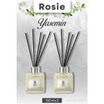 2 Adet Yasemin Rosie Çubuklu Oda Kokusu 100 ml - FRESH