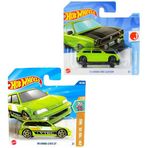 2 Araç Set - Hot Wheels '90 Honda Civic EF & Hot Wheels '73 Honda Civic Custom (1/64) Yeşil