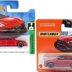 2 Araç Set - Matchbox 2020 Mercedes-Benz CLA Shooting Brake & Hot Wheels Porsche Panamera Turbo S (1/64)