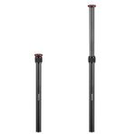 2 Bölümlü Tripod Orta Sütun MINIFOCUS Tüm Alüminyum 13,2 ila 23,4 inç Ayarlanabilir Teleskopik Tripod Uzatma Uzatma Tüpü Tripod Çubuk Çubuk Tripod Monopod Gimbal DSLR Aynasız Kamera için