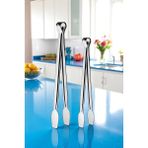 2 Boy Mutfak Maşası - Mangal Barbekü Maşası - Izgara Maşası Tava Maşası Çelik 18 ve 36 cm 721809 - 24+36 CM