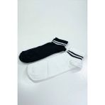 2 Çift Kadın Patik Çorap - Çok Renkli - 36 - 40