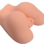 2 İşlevli 3D Realistik Kalça Suni Vajina Anüs - Small Red Plum - U6064