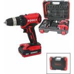 2 Kademe Hız - Vites Şarjlı=çift Batarya 17PCS Uçlu Matkap 0-350 / 0-1350 Rpm 21V/2.0A Lı-Ion RDX-3375A-FINDIT